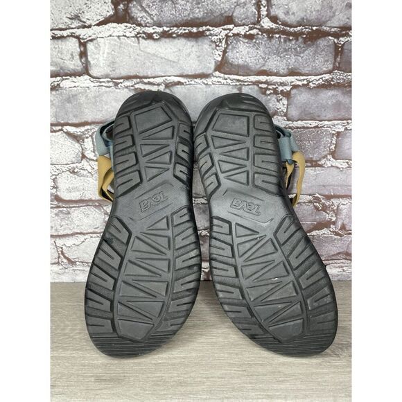 Teva Hurricane XLT2 Earth Pink Blue Yellow Nylon Hiking Strap Sandals Men Sz 12M - Picture 7 of 16